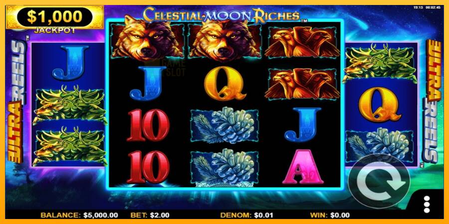 Celestial Moon Riches automat për para të vërteta, foto 2