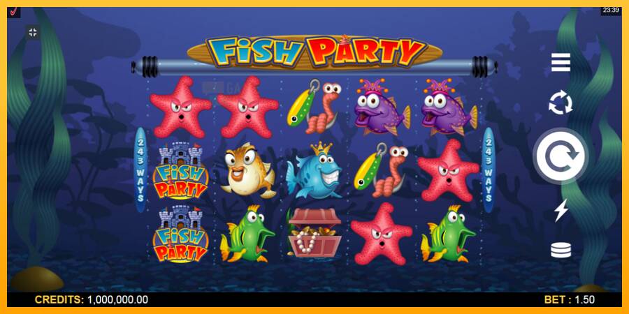 Fish Party automat për para të vërteta, foto 1