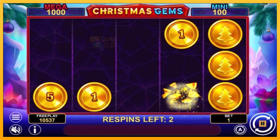 Christmas Gems Hold & Win automat për para të vërteta, foto 5