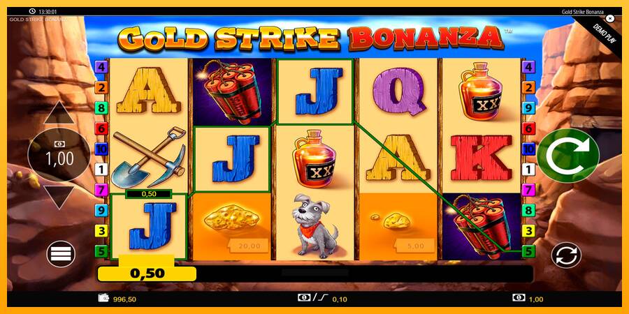 Gold Strike Bonanza automat për para të vërteta, foto 2