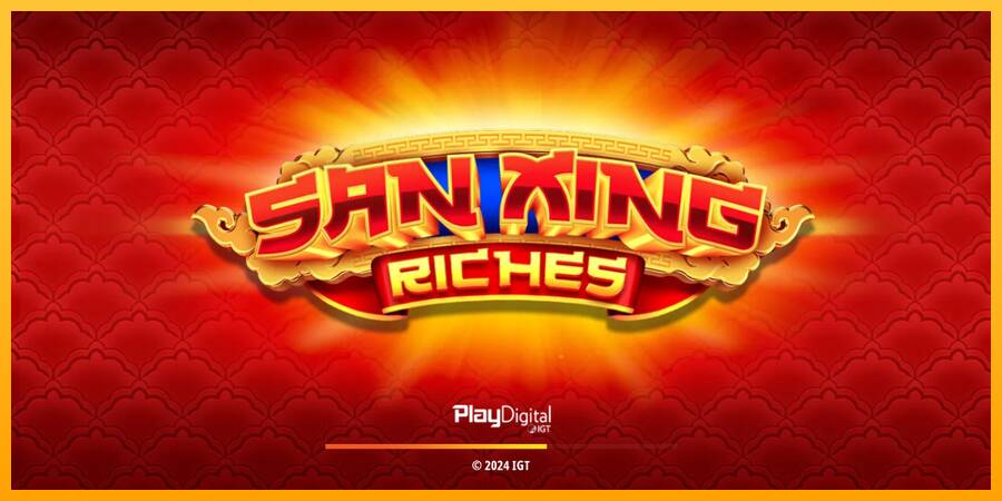 San Xing Riches automat për para të vërteta, foto 1