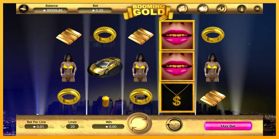 Booming Gold automat për para të vërteta, foto 1