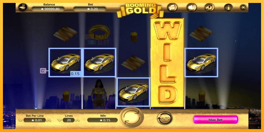 Booming Gold automat për para të vërteta, foto 2