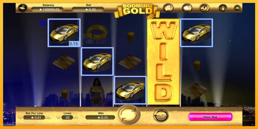 Booming Gold automat për para të vërteta, foto 3