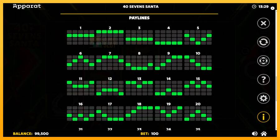 40 Sevens Santa automat për para të vërteta, foto 7