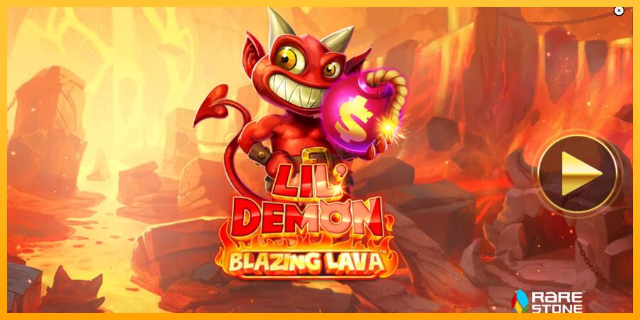 Lil Demon Blazing Lava automat për para të vërteta, foto 1