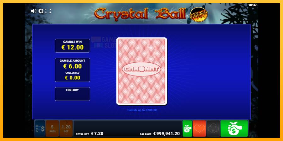 Crystal Ball Red Hot Firepot automat për para të vërteta, foto 4