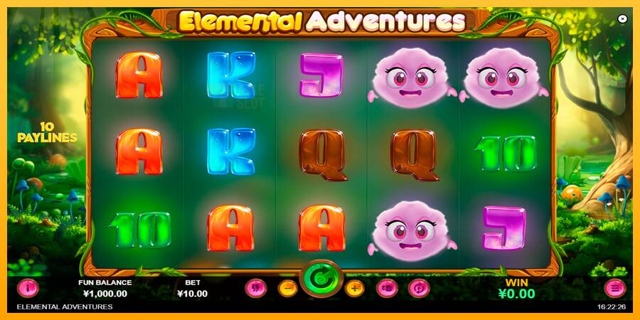 Elemental Adventures automat për para të vërteta, foto 1