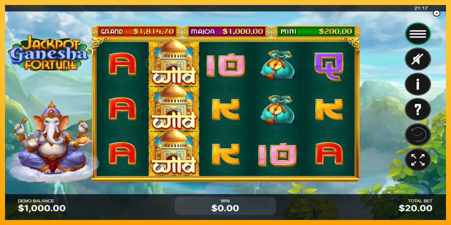 Jackpot Ganesha Fortune automat për para të vërteta, foto 2