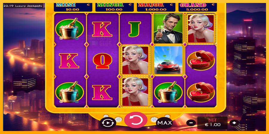 Luxury Jackpots automat për para të vërteta, foto 1