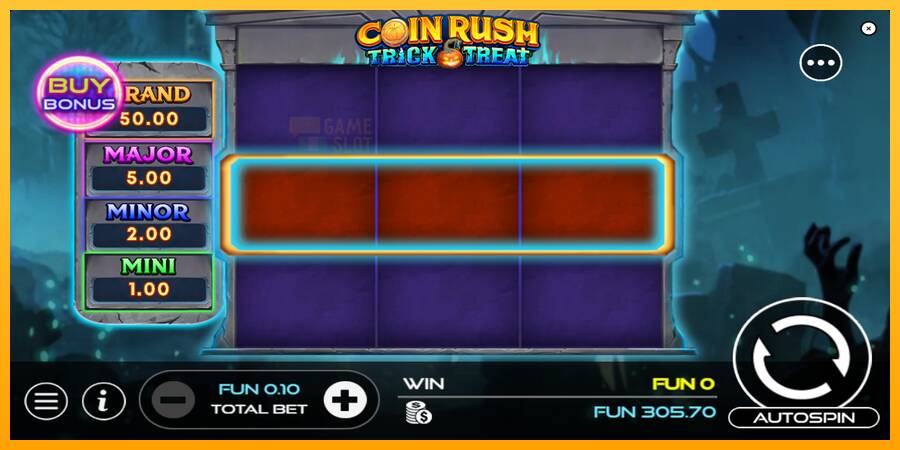 Coin Rush: Trick o Treat automat për para të vërteta, foto 2