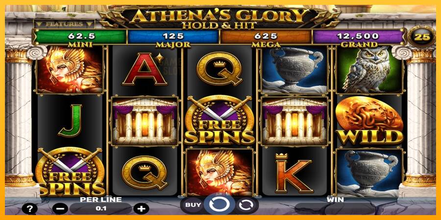 Athenas Glory Hold & Hit automat për para të vërteta, foto 1