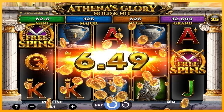 Athenas Glory Hold & Hit automat për para të vërteta, foto 3