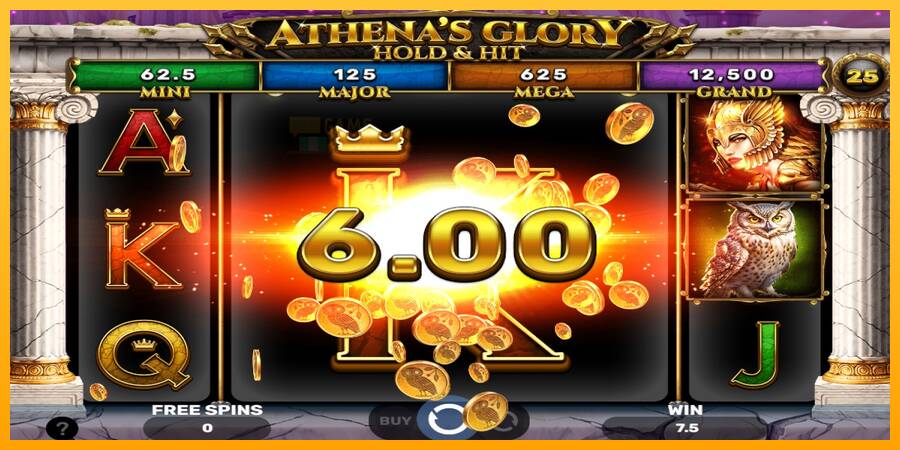 Athenas Glory Hold & Hit automat për para të vërteta, foto 5