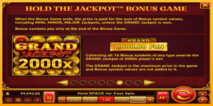 16 Coins Grand Gold Edition Halloween Jackpots automat për para të vërteta, foto 5