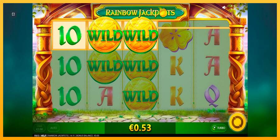 Rainbow Jackpots automat për para të vërteta, foto 2