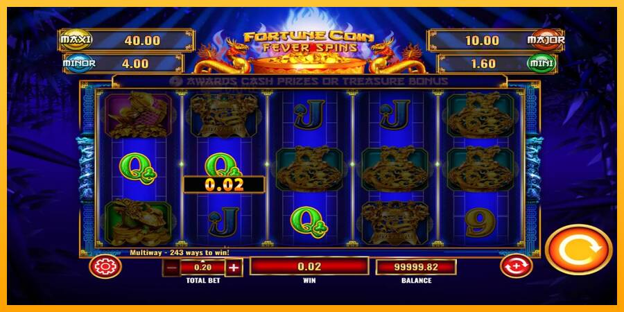 Fortune Coin Fever Spins automat për para të vërteta, foto 2