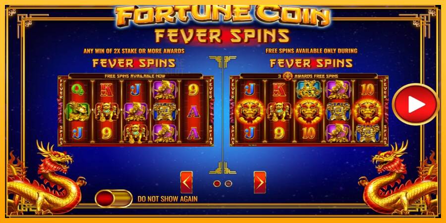 Fortune Coin Fever Spins automat për para të vërteta, foto 3