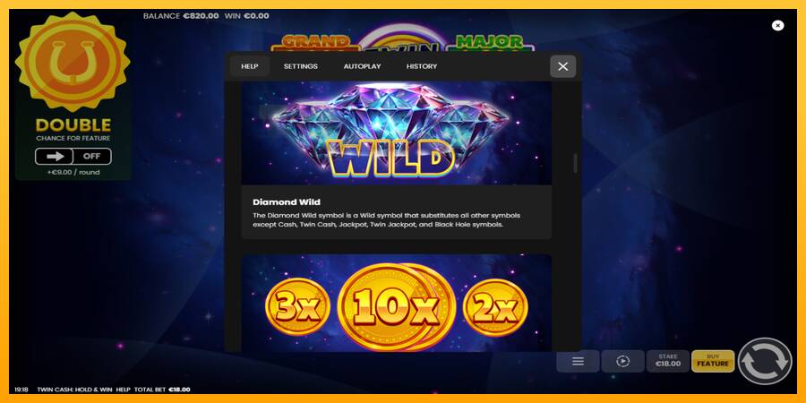 Twin Cash: Hold and Win automat për para të vërteta, foto 6