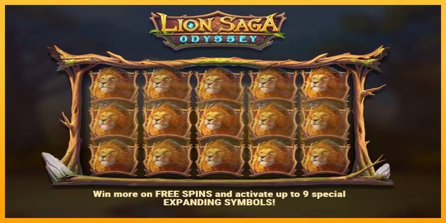 Lion Saga Odyssey automat për para të vërteta, foto 3