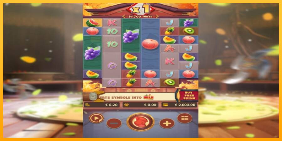 Fruit Ninja Fury automat për para të vërteta, foto 1