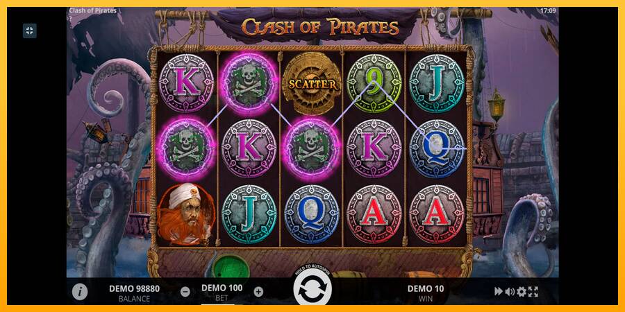 Clash of Pirates automat për para të vërteta, foto 5