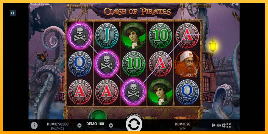 Clash of Pirates automat për para të vërteta, foto 6