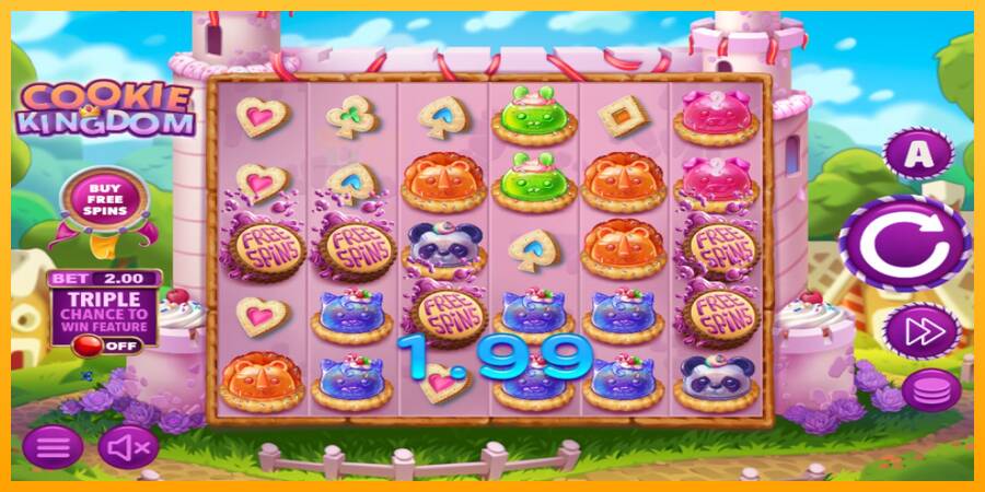 Cookie Kingdom automat për para të vërteta, foto 3