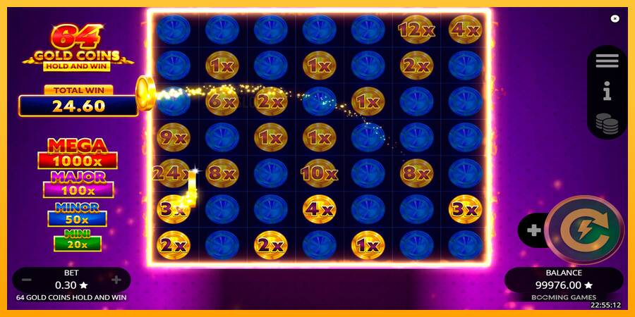 64 Gold Coins Hold and Win automat për para të vërteta, foto 6