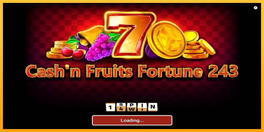 Cashn Fruits Fortune 243 automat për para të vërteta, foto 1