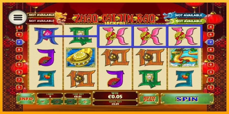 Zhao Cai Jin Bao Jackpot automat për para të vërteta, foto 2