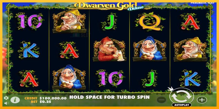 Dwarven Gold Deluxe automat për para të vërteta, foto 1