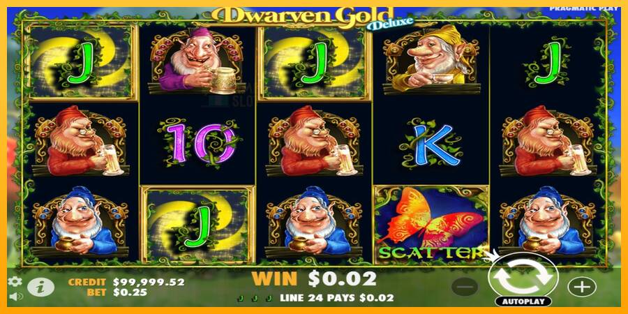 Dwarven Gold Deluxe automat për para të vërteta, foto 2