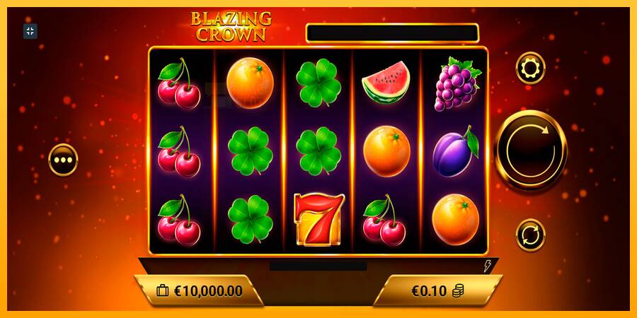 Blazing Crown automat për para të vërteta, foto 1