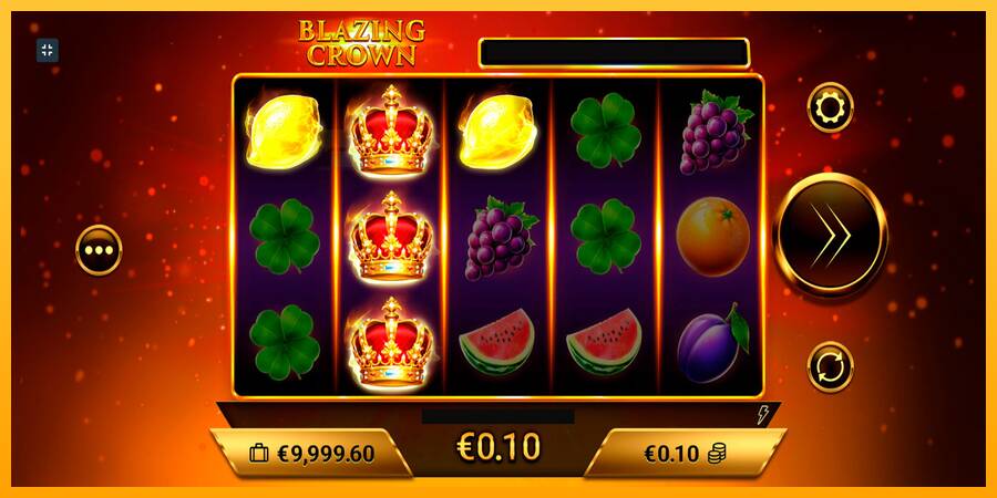 Blazing Crown automat për para të vërteta, foto 2