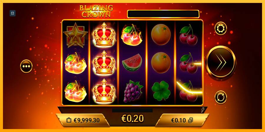 Blazing Crown automat për para të vërteta, foto 4