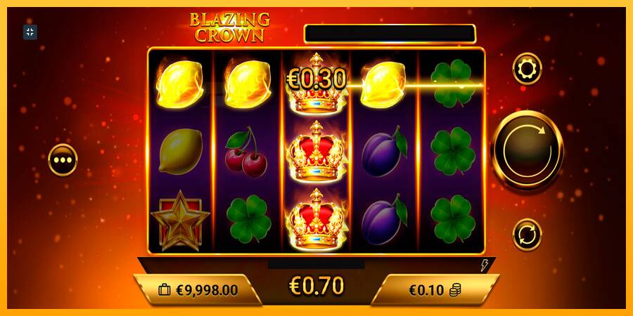 Blazing Crown automat për para të vërteta, foto 5