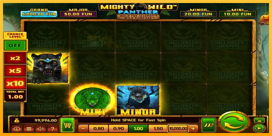 Mighty Wild: Panther Grand Diamond Edition Halloween Jackpots automat për para të vërteta, foto 2