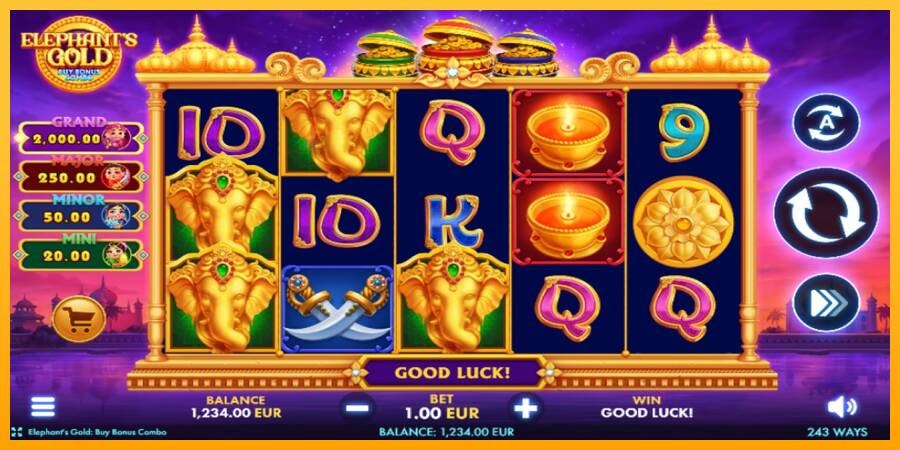 Elephants Gold Buy Bonus Combo automat për para të vërteta, foto 1