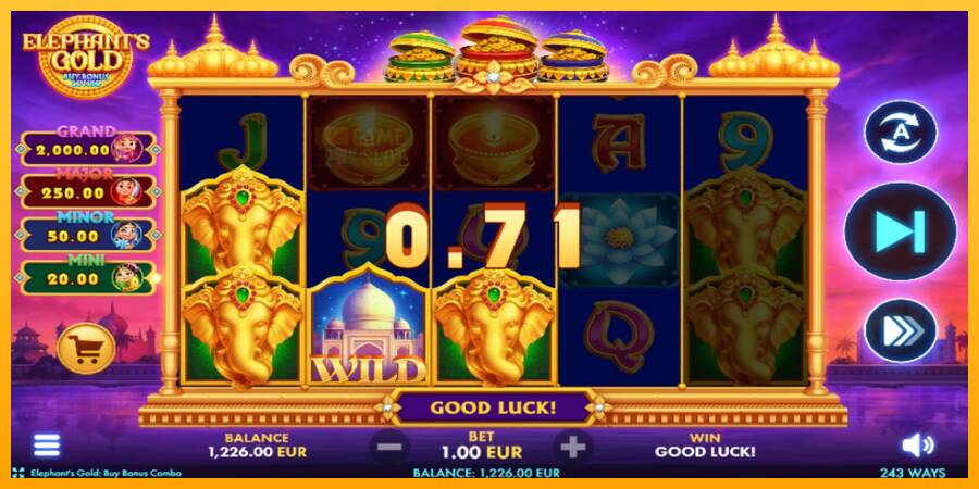 Elephants Gold Buy Bonus Combo automat për para të vërteta, foto 3