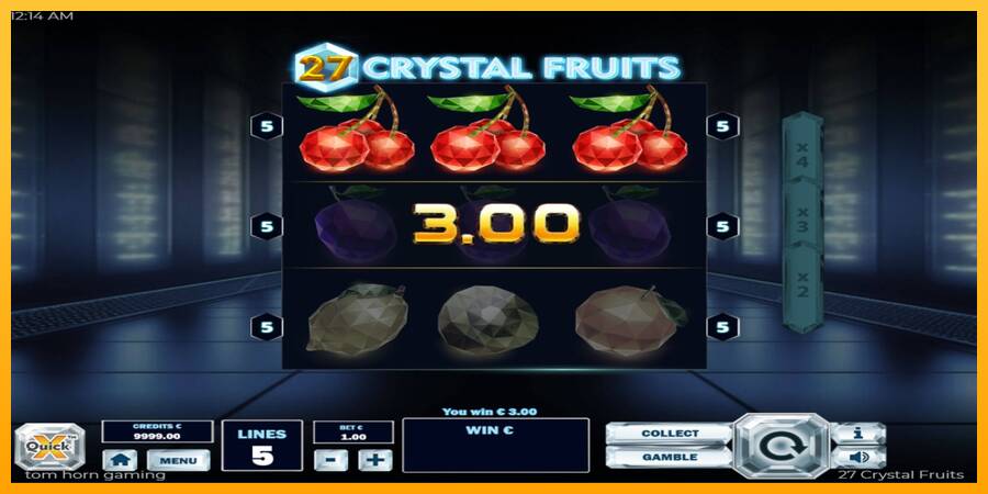 27 Crystal Fruits automat për para të vërteta, foto 3