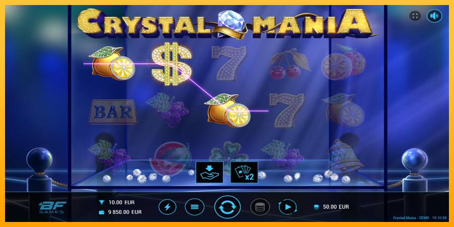 Crystal Mania automat për para të vërteta, foto 2