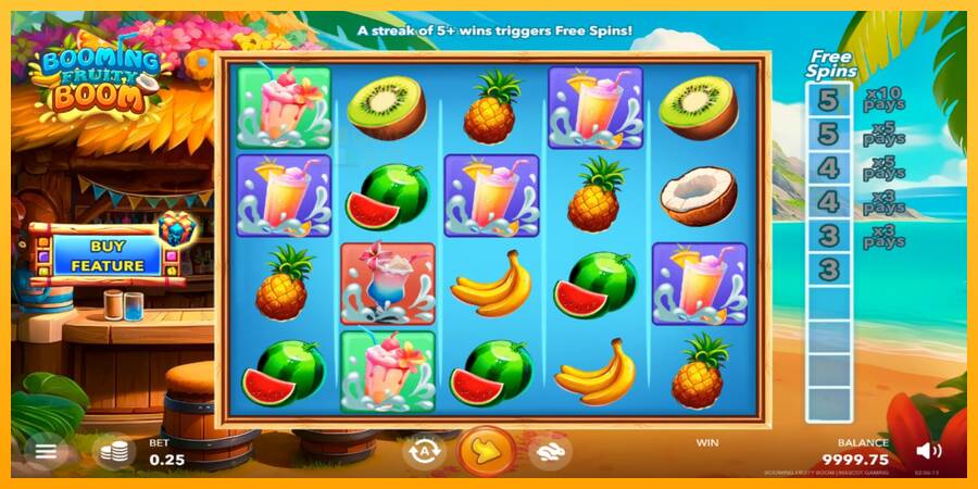 Booming Fruity Boom automat për para të vërteta, foto 2