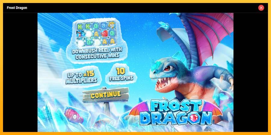 Frost Dragon automat për para të vërteta, foto 1