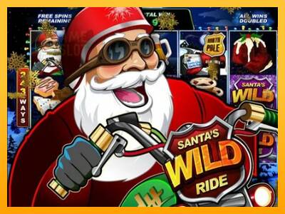 Santas Wild Ride automat për para të vërteta