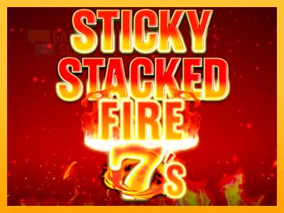 Sticky Stacked Fire 7s automat për para të vërteta