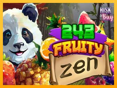 243 Fruity Zen automat për para të vërteta