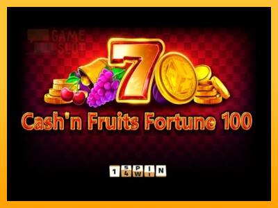 Cashn Fruits Fortune 100 automat për para të vërteta