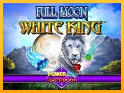 Full Moon: White King PowerPlay Jackpot automat për para të vërteta