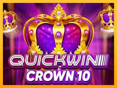 Quick Win Crown 10 automat për para të vërteta